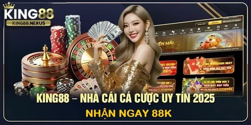 King88 là một nhà cái biểu tượng cho sự phát triển mạnh mẽ của ngành giải trí trực tuyến trong thời đại số